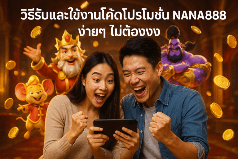วิธีรับและใช้งานโค้ดโปรโมชั่น NANA888 ง่ายๆ ไม่ต้องงง